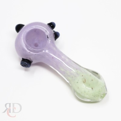 GLASS PIPE GRAM FLAT MOUTH FANCY GP5533 1CT